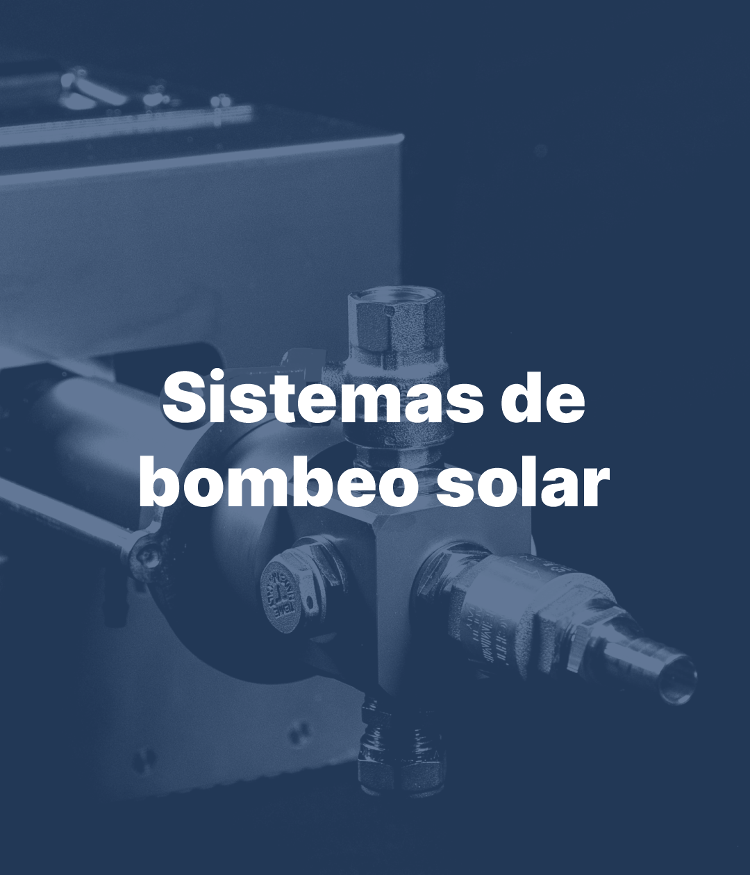 Sistema de bombeo solar